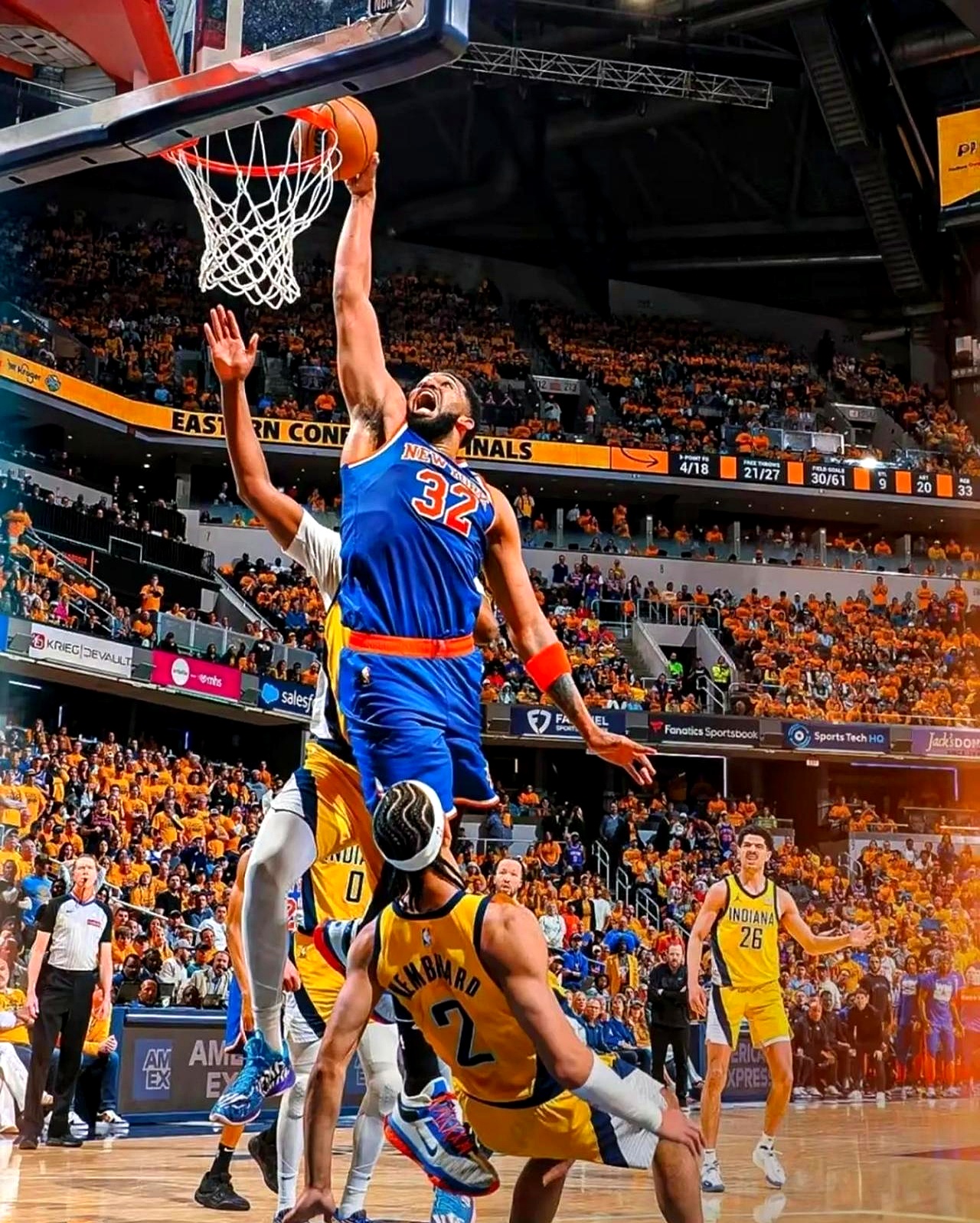 尼克斯横扫勇士，波特打破历史纪录