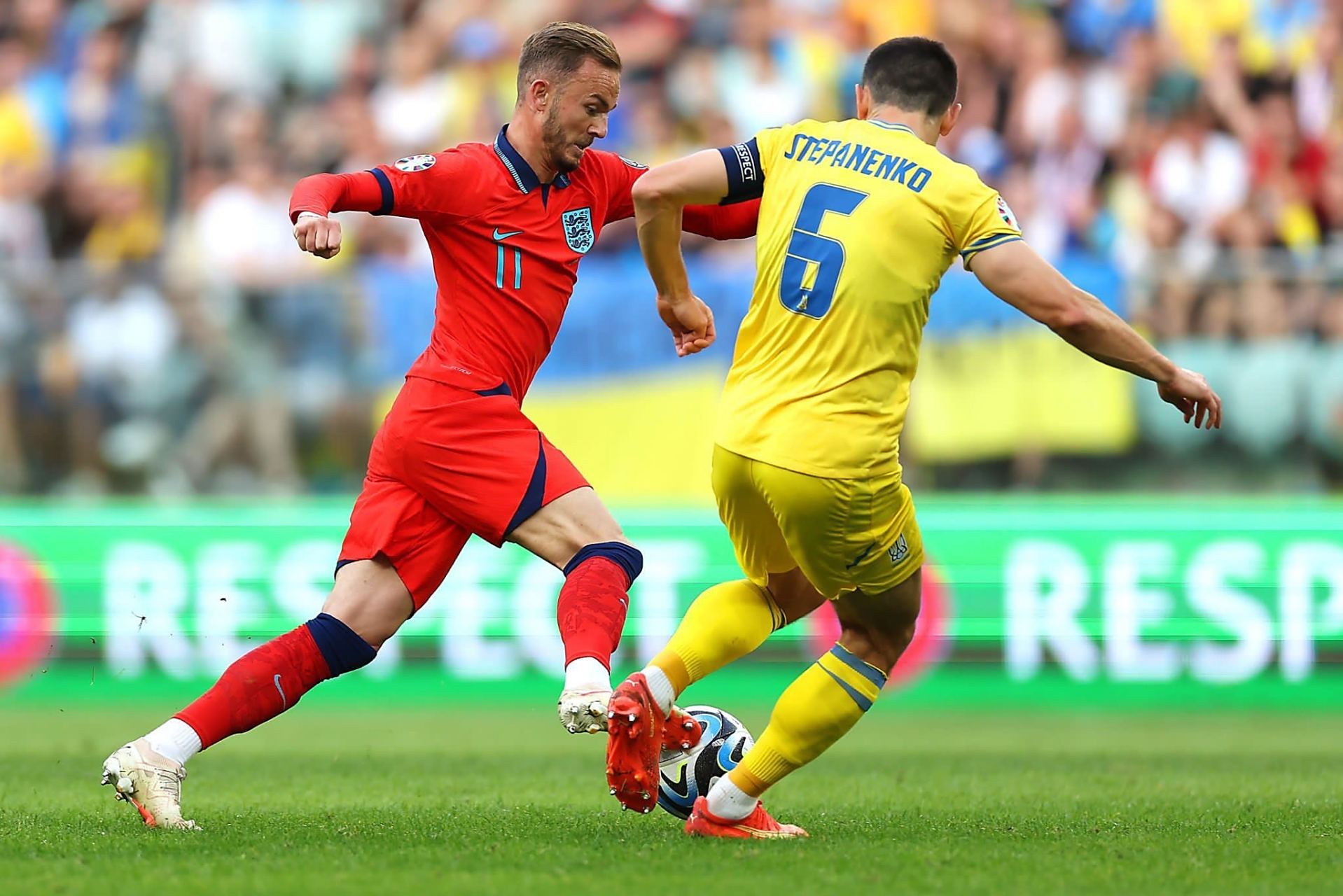 乌克兰在欧国联比赛中全力以赴